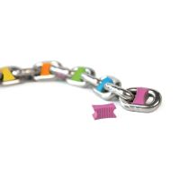 Ankerketting markering 6mm oranje (14st)