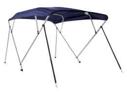 Biminitop deluxe 4 arch 240x246-260x137cm navy blue
