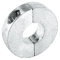 Wellen-Anode Ringform Aluminium 35mm