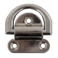 Scharnierend dekoog Ø10mm rvs316 78x69mm