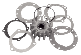 Neoprene Inboard Impeller Key-Drive mit Dichtung & Kappe