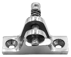 Deckmount ss 90° with dropnose pin