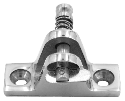 Deckmount ss 80° with dropnose pin