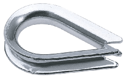 Kausche Edelstahl 6mm