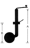 Stützrad WT 25